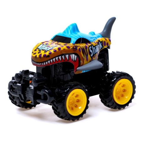 Jeep inertial "Shark", transformation when hit, mix
