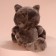 Soft toy "birthday man Marti", cat, 25 cm