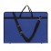 Folder for drawings and drawings for artists A2, 650 x 450 x 40 mm, with handles, textile, with pockets, "inspiration" 1B21, blue