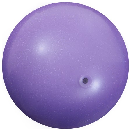 The ball for rhythmic gymnastics "metallic", d = 15 cm, lilac color with brilliance-1