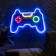 Neon sign "Gampad", 40.5x28 cm, USB, syn-red-green-t/white