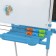 Molbert is a children's two -sided “Knowledge Board”, is regulated in height, + educational supplies, the color of the blue