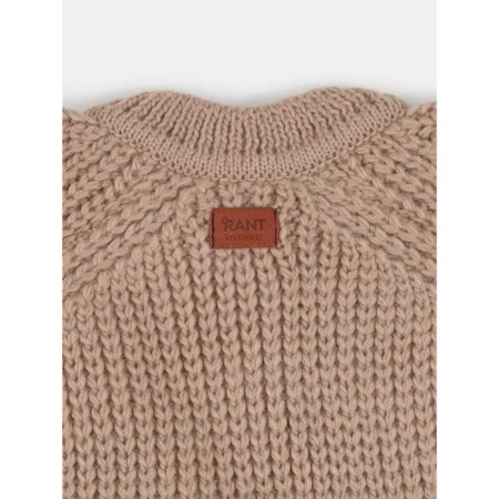 Combine Knitted Rant KnitWear, height 68 cm, beige color-5