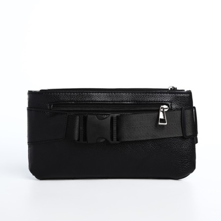 Board belt on lightning, 2 external pockets, black color-4
