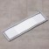 Nozzle for flat mop art. 5386763, 41 × 12 cm, microfiber, gray color