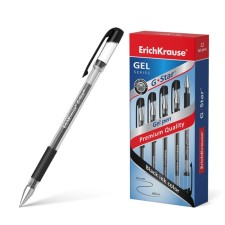Gel pen Erichkrause G-Star Classic, node 0.5 mm, flu, black