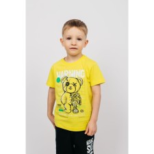 T -shirt for a boy, height 110 cm, yellow color