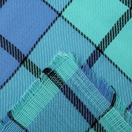 Rio Plaio 150x200cm, Blue, 180g/m, HL 25%, Acryl 75%-3