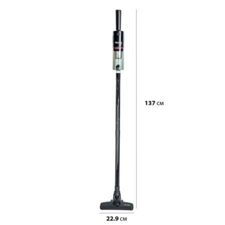 Pioneer VC454S vacuum cleaner, vertical, cyclone, 20W, 400 ml, black color-13