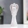 Polystone souvenir "Snowty Faceless Angel with Heart" MIX 10.5x2.5x4.6 cm