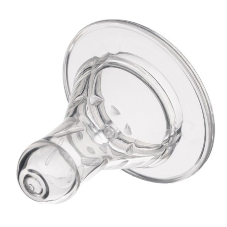 Nipple on a bottle, from 3 months., Anticolus, classic throat, medium stream-4