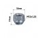 Haye cone Skyway, M12x1.25 Open 17mm, Key 19mm, Zinc, set 20 pcs
