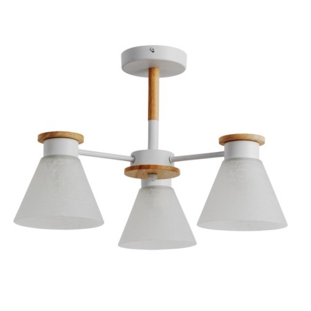 Tyler 35 cm chandelier, D 51 cm, 3x60W E27