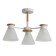 Tyler 35 cm chandelier, D 51 cm, 3x60W E27