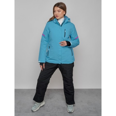 Ski costume is female, size 46, blue color-20