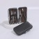 Manicure set, 5 items, in case, black color