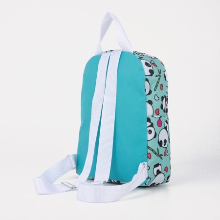 Baby backpack on lightning, turquoise color-3