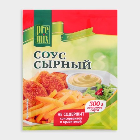 A mixture for the preparation of cheese sauce "Premix", 20 g