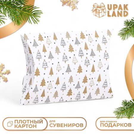Folding box "Winter Forest" 15 x 11 x 3 cm