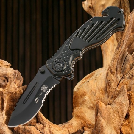 Stinger folding knife, 85 mm, hilt: steel, cardboard box