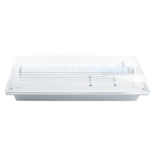 Emergency lamp Feron EM100, IP54, LED, 2 W, 340x130x90 mm, white color