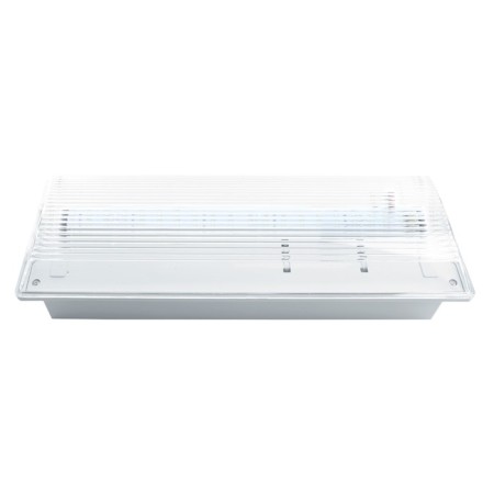 Emergency lamp Feron EM100, IP54, LED, 2 W, 340x130x90 mm, white color