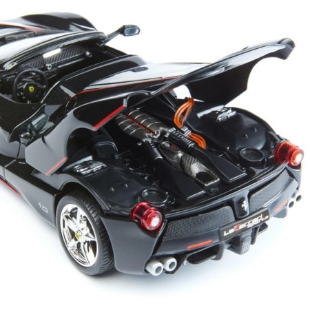 MASTO DIE-CAST Laferrari Aperta machine, with a screwdriver, 1:24, black color-7