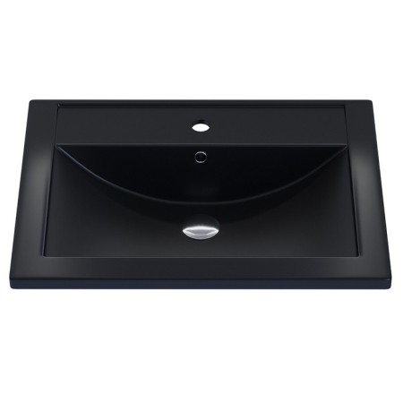 Sink uperwood Foster Quartz, quartz, 60 cm, black matte, coal-2