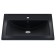 Sink uperwood Foster Quartz, quartz, 60 cm, black matte, coal