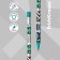 Mechanical Pencil Erichkrause "Colortouch Ornament", Grifel D = 2.0 mm, with a sharpener, "Soft-Touch" with a design, in a tube