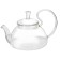 Hot teapot Olivetti Vetro GTK089, heat -resistant glass, 800 ml