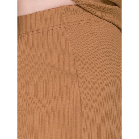 Female trousers, 3xl size, beige color-2