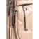 Women's backpack, eco -leather, ludor beige, 24x12x30 cm