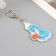 Acryl keychain "Zmei-Gentlemen in a hat, with a portfolio and cane" 4.4x6 cm