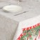 New Year. Tables of winter miracles (12C23) 145x145cm, morned 170g/m, HL100%