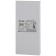 Emergency lamp ERA SSA-101-1-20 Exit, SSA-1, 358x145x23 mm, IP20, LED, 3W, 40LM, Silver Color