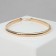 Choker "relief" narrow, 1 cm, color gold, 47.5 cm