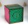 New Year's piggy bank Cube "Snake. Wealth" 10x10x10 cm