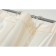 Rigone bathroom curtains, 240 x 200 cm, beige color
