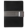 Organizer on the rings A5, 80 sheets, leatherette, line, with a knife, black