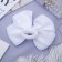 Hair gum "Schoolgirl" Bant Lace, 9 cm, white