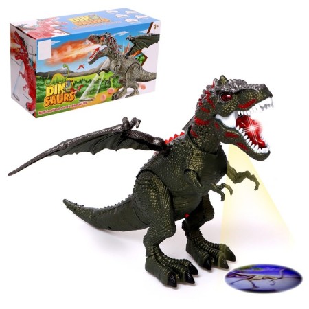 Dragon Dragon, Smoke effect, lays eggs, with a projector, green color