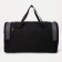 Road bag, 3 parts on zippers, external pocket, long belt, black/gray color