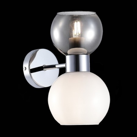 Wall lamp EVOLUCE. Sle1138-101-02. Thonet. 2x60 watts, E27, 15x29 cm, chromium color-1