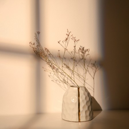 Vase for flowers interior "Gloria" 21 x 18 x 18 cm-10