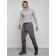 Trouses insulated sporty male winter, size 48, color gray color