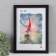 Photo frame MDF (108) 21x30 cm, black color
