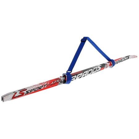 Bigs for skis with belt, blue color