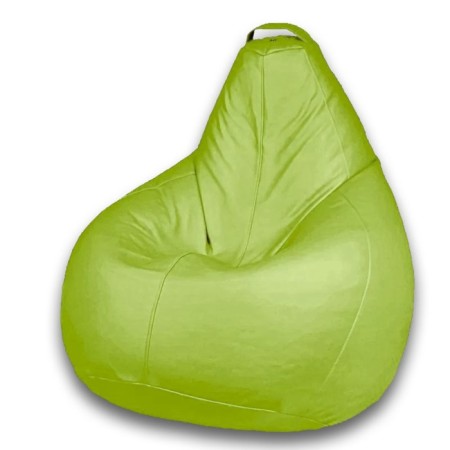 The pear-pear chair is positive, size m, diameter 70 cm, height 90 cm, artificial leather, green color