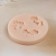 Mold Silicon "Three Unicorns" 3.6x2.2x0.5 3.3x2.3x0.5 3.1x2.5x0.5 cm